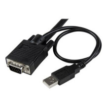 StarTech.com Switch Commutatore KVM USB VGA a 2 porte - Alimentato via USB con pulsante di commutazione a distanza - 2048 x 1536