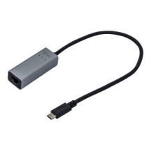 i-tec Metal C31METALGLAN - Cablato - USB tipo-C - Ethernet - 1000 Mbit/s - Grigio