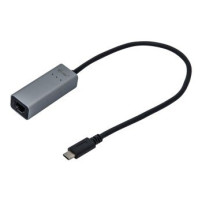 i-tec Metal C31METALGLAN - Cablato - USB tipo-C - Ethernet - 1000 Mbit/s - Grigio