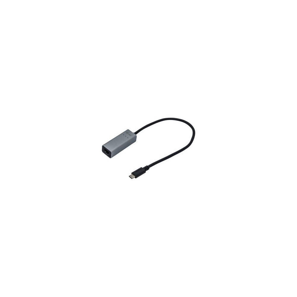 i-tec Metal C31METALGLAN - Cablato - USB tipo-C - Ethernet - 1000 Mbit/s - Grigio