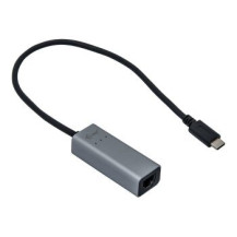i-tec Metal C31METALGLAN - Cablato - USB tipo-C - Ethernet - 1000 Mbit/s - Grigio