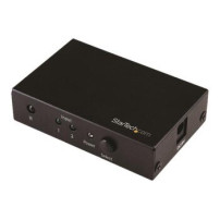 StarTech.com VS221HD20 - HDMI - Nero - 60 Hz - 1280 x 720 (HD 720),1920 x 1080 (HD 1080),1920 x 1200 (WUXGA),2560 x 1600 (WQXGA)