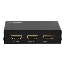 StarTech.com VS221HD20 - HDMI - Nero - 60 Hz - 1280 x 720 (HD 720),1920 x 1080 (HD 1080),1920 x 1200 (WUXGA),2560 x 1600 (WQXGA)