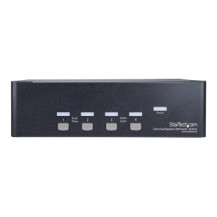 StarTech.com Switch KVM a 4 porte per Dual DisplayPort - 4k 60Hz