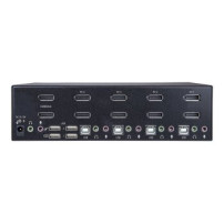 StarTech.com Switch KVM a 4 porte per Dual DisplayPort - 4k 60Hz