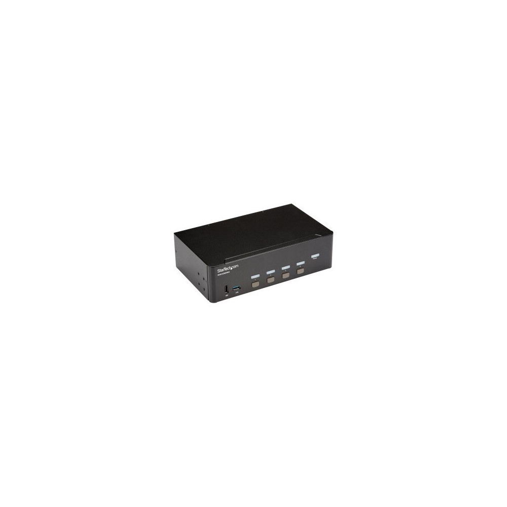 StarTech.com Switch KVM a 4 Porte HDMI - 4K 30Hz - Doppio Display