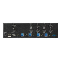 StarTech.com Switch KVM a 4 Porte HDMI - 4K 30Hz - Doppio Display