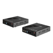 StarTech.com Extender KVM HDMI via LAN - 4K 30Hz - 3840 x 2160 Pixel - 4K Ultra HD - 18 W - Nero