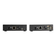 StarTech.com Extender KVM HDMI via LAN - 4K 30Hz - 3840 x 2160 Pixel - 4K Ultra HD - 18 W - Nero