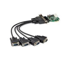 StarTech.com Scheda adattatore seriale PCI Express RS232 a 4 porte
