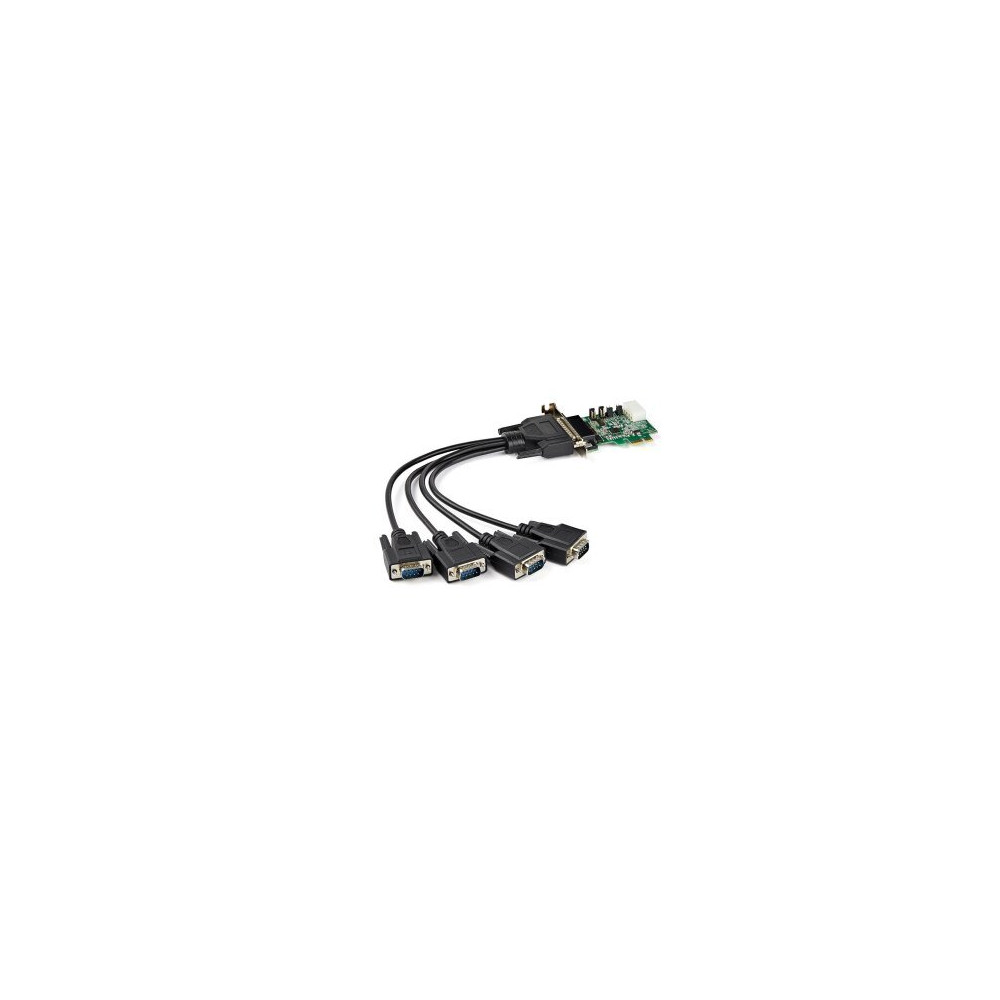 StarTech.com Scheda adattatore seriale PCI Express RS232 a 4 porte
