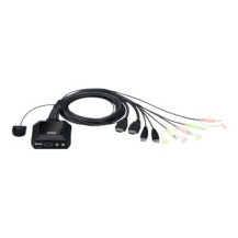 ATEN CS22H - 4096 x 2160 Pixel - 4K Ultra HD - 3,47 W - Nero