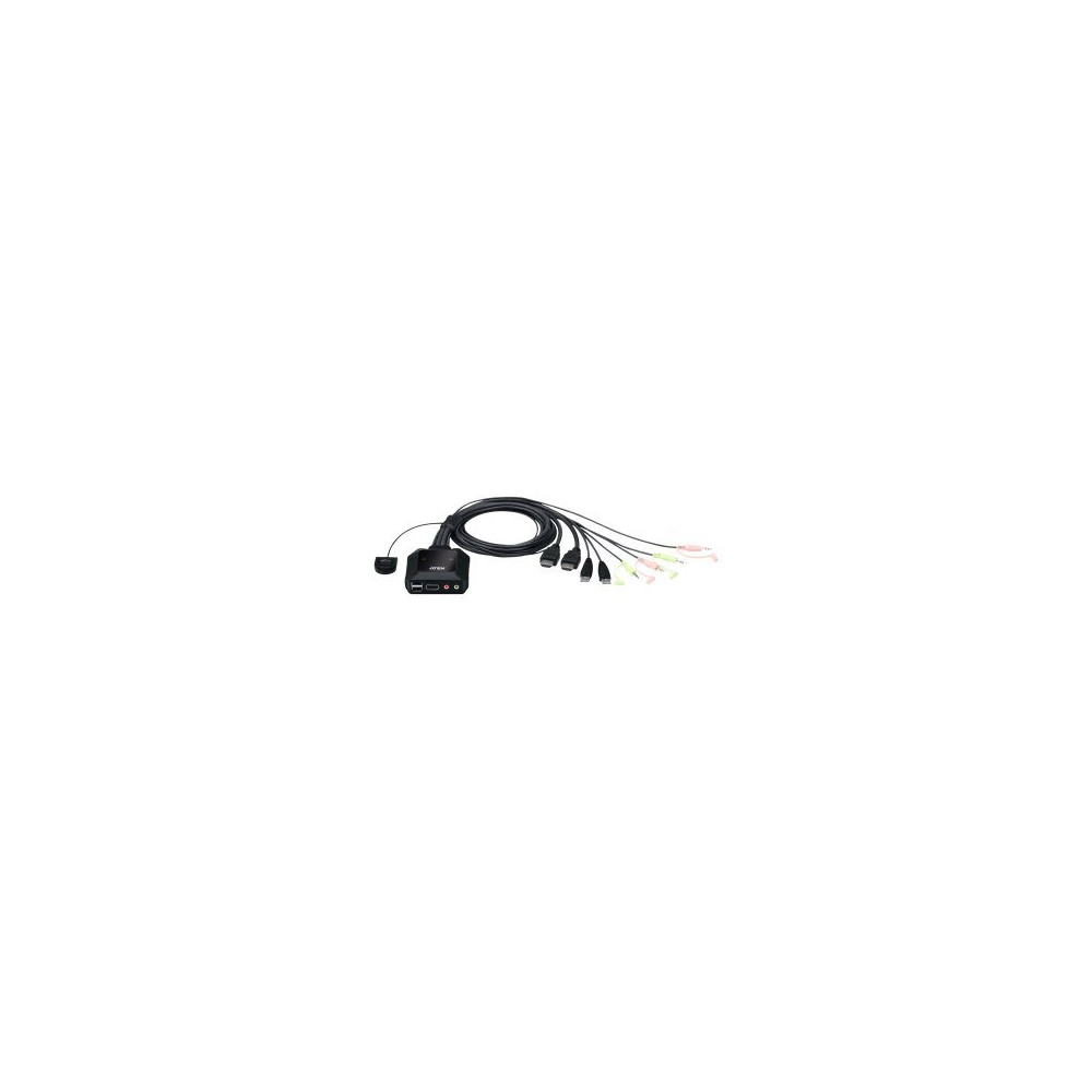 ATEN CS22H - 4096 x 2160 Pixel - 4K Ultra HD - 3,47 W - Nero