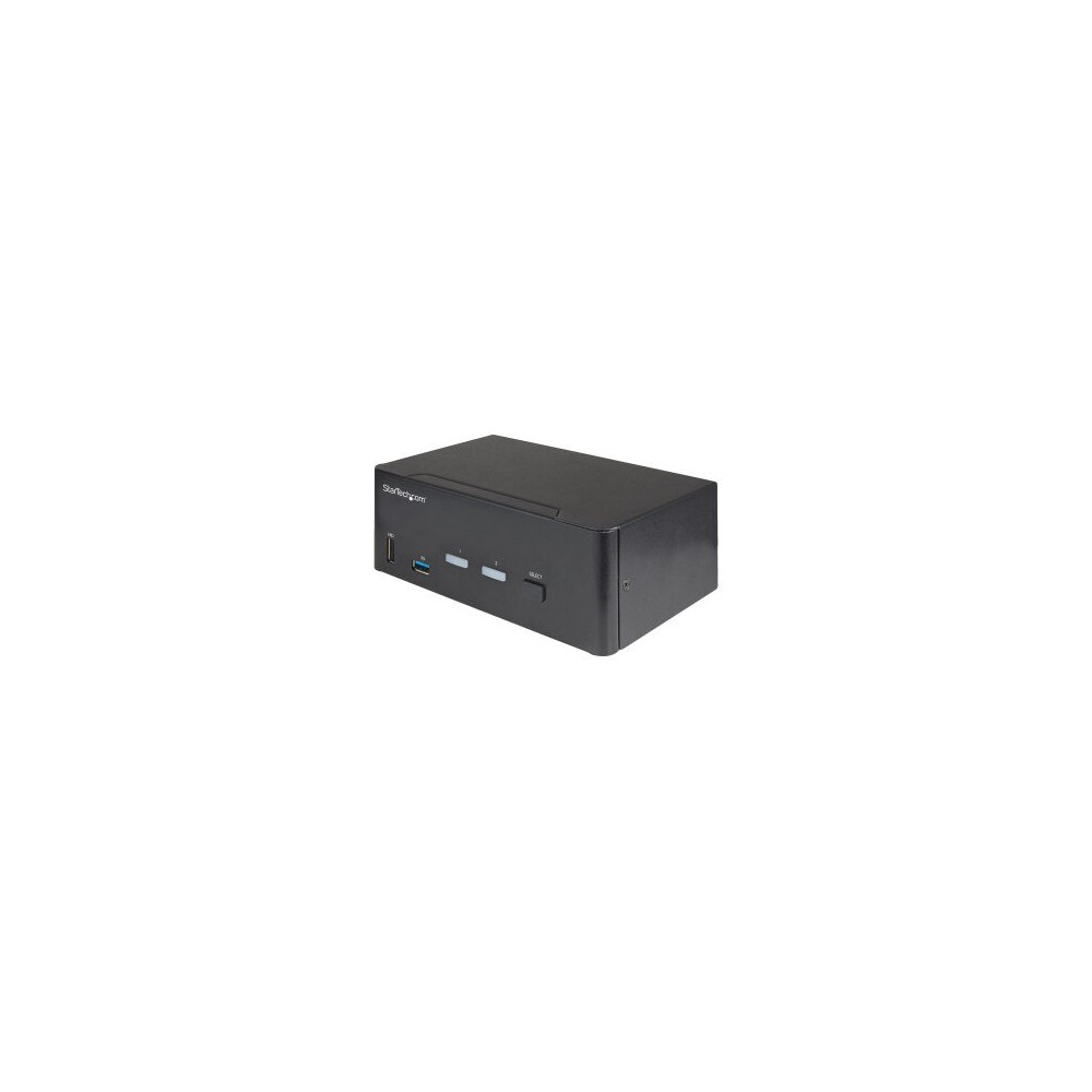 StarTech.com 2 Port Dual Monitor HDMI KVM Switch - 4K 60Hz Ultra HD HDR - Desktop 2.0