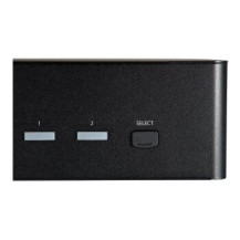 StarTech.com 2 Port Dual Monitor HDMI KVM Switch - 4K 60Hz Ultra HD HDR - Desktop 2.0