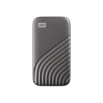 WD My Passport - 4000 GB - USB tipo-C - 3.2 Gen 2 (3.1 Gen 2) - 1050 MB/s - Protezione della password - Grigio
