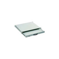 DIGITUS 19″ Lockable Keyboard shelf - Grigio - 1U - 3,5 kg - 485 x 400 x 45 mm
