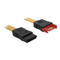 Delock 0.3m SATA III - 0,3 m - Maschio/Femmina - Marrone