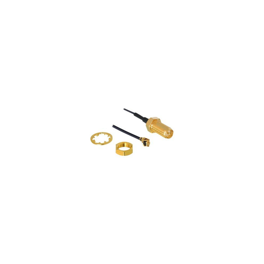 Delock 88379 - R-SMA - I-PEX - RP-SMA - Maschio - Femmina - 1 pz