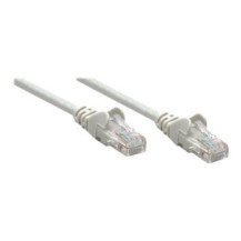 Intellinet 1m Cat6 - 1 m - Cat6 - U/UTP (UTP) - RJ-45 - RJ-45 - Grigio