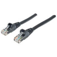 Intellinet 1m Cat6 - 1 m - Cat6 - U/UTP (UTP) - RJ-45 - RJ-45 - Nero