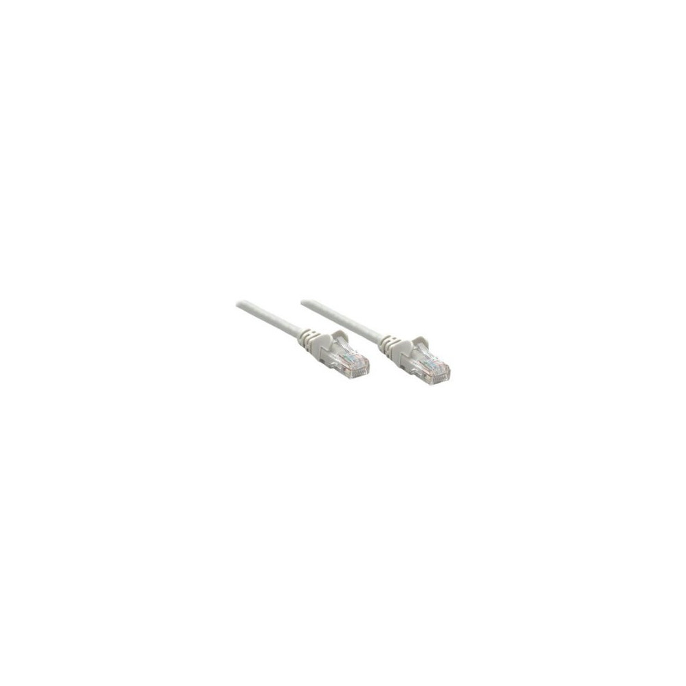 Intellinet RJ-45 M/M - 10m - 10 m - Cat6 - U/UTP (UTP) - RJ-45 - RJ-45 - Grigio