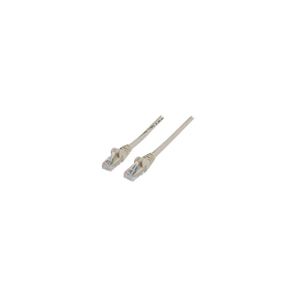 Intellinet RJ-45 M/M - 20m - 20 m - Cat6 - U/UTP (UTP) - RJ-45 - RJ-45 - Grigio