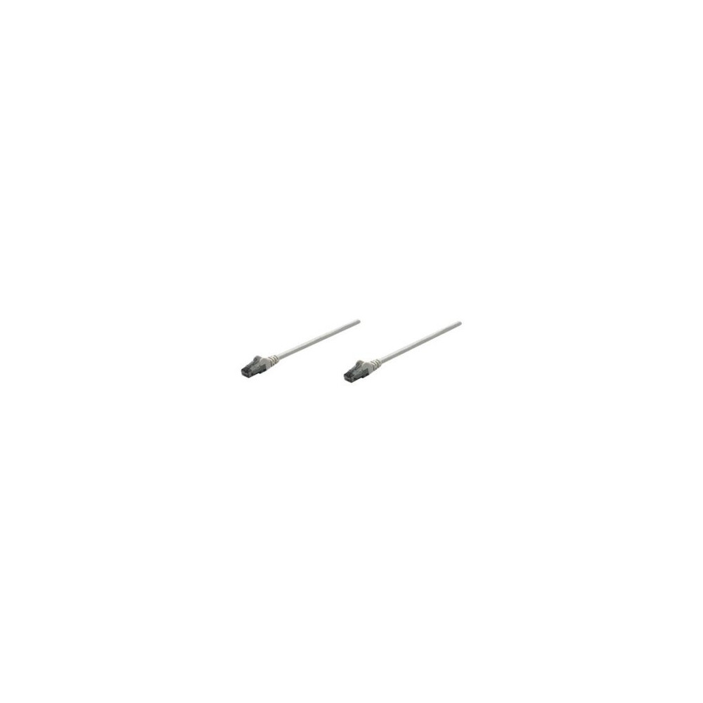 Intellinet 3m Cat6 - 3 m - Cat6 - U/UTP (UTP) - RJ-45 - RJ-45 - Grigio