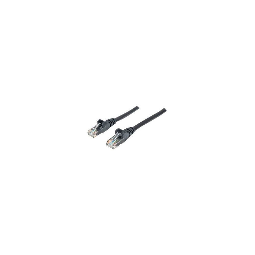 Intellinet 2m Cat6 - 2 m - Cat6 - U/UTP (UTP) - RJ-45 - RJ-45 - Nero