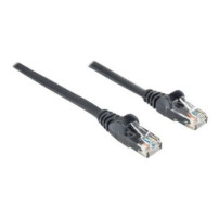 Intellinet 2m Cat6 - 2 m - Cat6 - U/UTP (UTP) - RJ-45 - RJ-45 - Nero