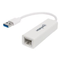 Manhattan 506847 - Cablato - USB - Ethernet - 1000 Mbit/s - Bianco