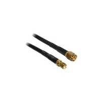 Delock 10m SMA m/f - 10 m - CFD200 - SMA - SMA - Nero