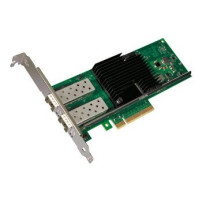 Intel X710DA2BLK - Interno - Cablato - PCI Express - Fibra - 10000 Mbit/s - Nero - Verde - Acciaio inossidabile