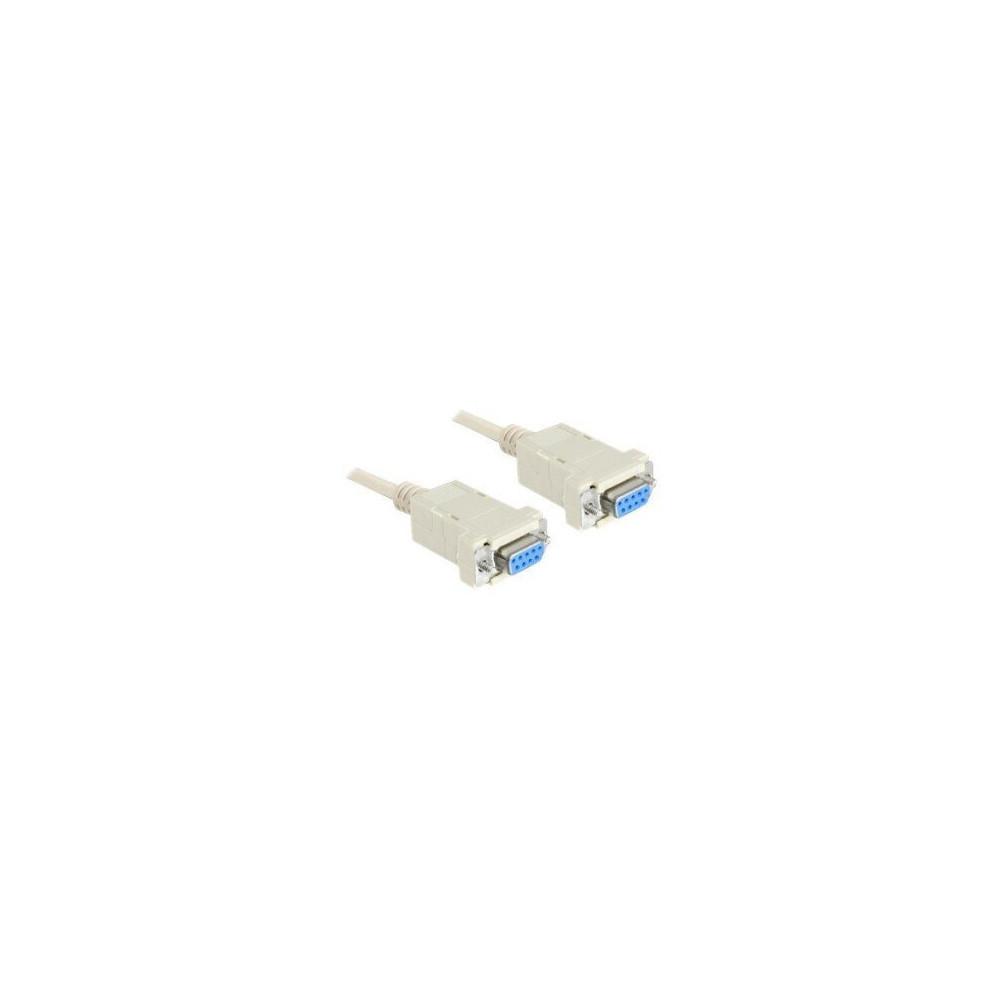 Delock Sub-D9 1.8m - Grigio - 1,8 m - Sub-D9 - Sub-D9