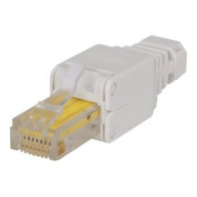 Intellinet 790482 - RJ45 - Bianco - Cat5/5e/6 - U/UTP (UTP) - TIA/EIA-568-B.2 - ISO/IEC11801 & EN50173-1 - 14 g