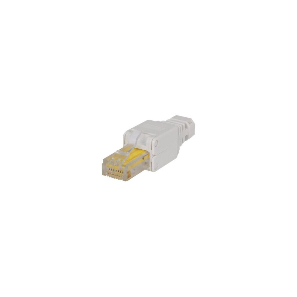 Intellinet 790482 - RJ45 - Bianco - Cat5/5e/6 - U/UTP (UTP) - TIA/EIA-568-B.2 - ISO/IEC11801 & EN50173-1 - 14 g