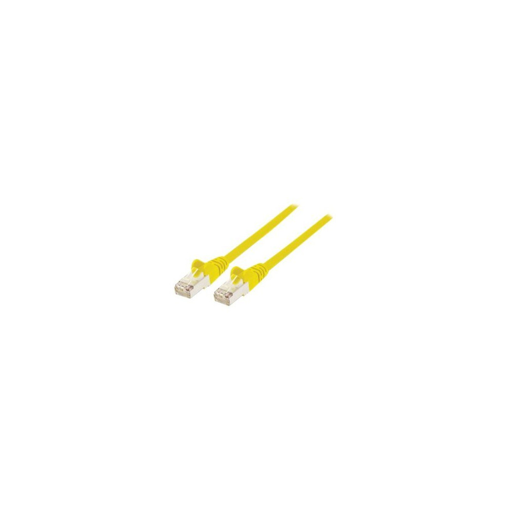 Intellinet 1m Cat6 S/FTP - 1 m - Cat6 - S/FTP (S-STP) - RJ-45 - RJ-45 - Giallo