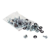 Intellinet 713658 - Confezione di dadi in gabbia - Argento - Plastica - 831 g - 100 pezzo(i)