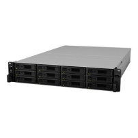 Synology RX1217RP - 13,4 kg - Armadio (2U) - Nero - Grigio