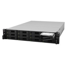Synology RX1217RP - 13,4 kg - Armadio (2U) - Nero - Grigio