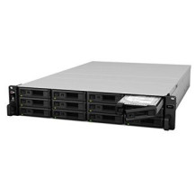 Synology RX1217RP - 13,4 kg - Armadio (2U) - Nero - Grigio