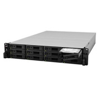 Synology RX1217RP - 13,4 kg - Armadio (2U) - Nero - Grigio