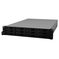 Synology RX1217RP - 13,4 kg - Armadio (2U) - Nero - Grigio
