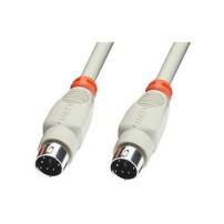 Lindy PS/2 1.0m - 1 m - Maschio - Maschio - Grigio