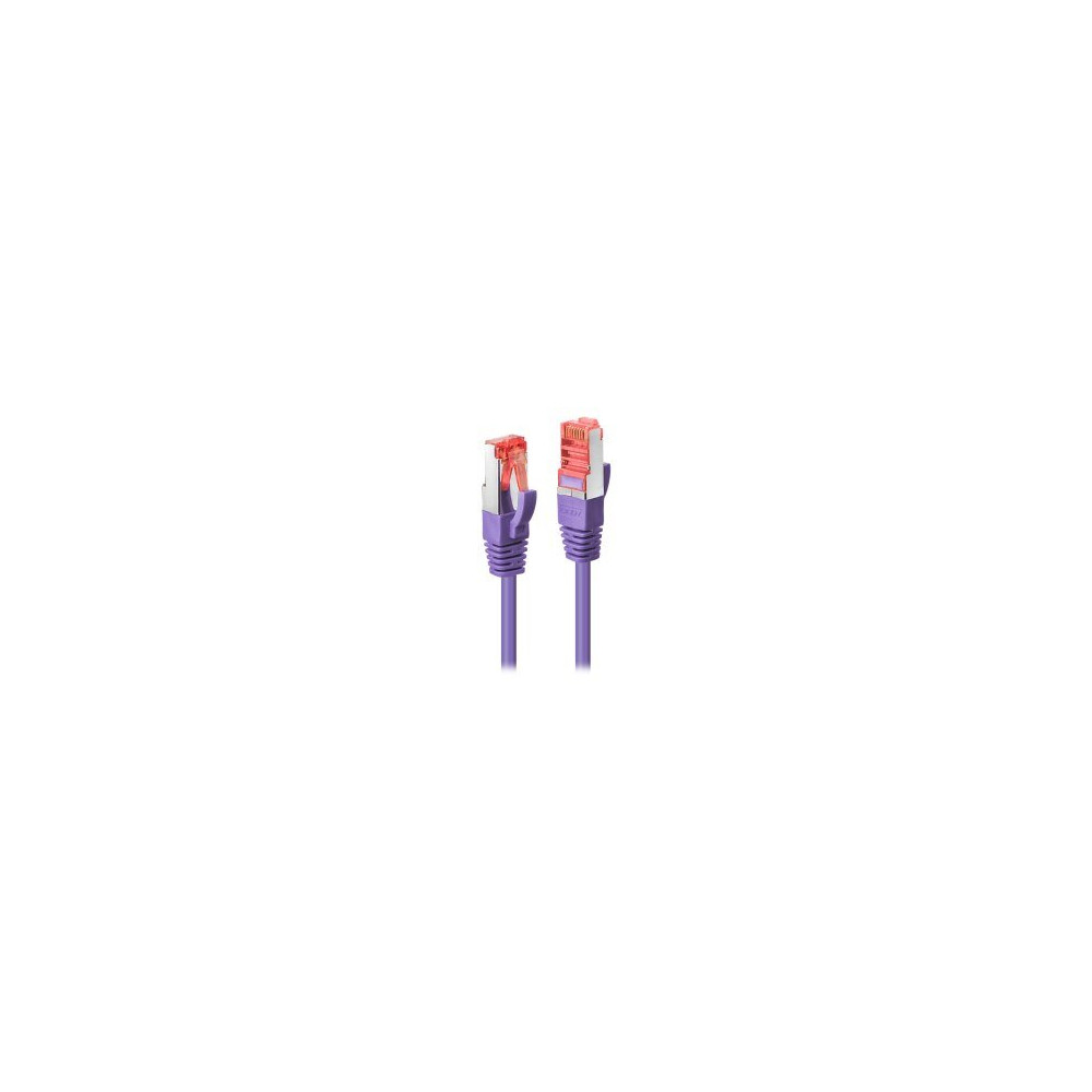 Lindy Rj45/Rj45 Cat6 2m - 2 m - Cat6 - S/FTP (S-STP) - RJ-45 - RJ-45 - Viola