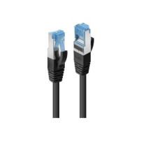 Lindy 3m Cat.6A S/FTP - 3 m - Cat6a - S/FTP (S-STP) - RJ-45 - RJ-45 - Nero