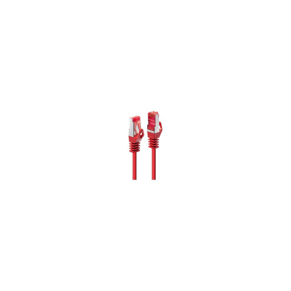 Lindy 47364 - 2 m - Cat6 - S/FTP (S-STP) - RJ-45 - RJ-45 - Rosso