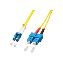 Lindy 2.0m OS2 LC - SC Duplex - 2 m - OS2 - LC - SC - Maschio/Maschio - Giallo