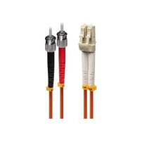 Lindy 2.0m OM2 LC - ST Duplex - 2 m - OM2 - LC - ST - Maschio/Maschio - Arancione