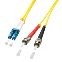 Lindy 1m LC/ST - 1 m - LC - ST - Maschio/Maschio - Yellow,Multicolour